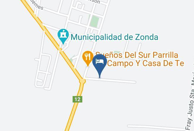 Zonda Department - Aires De Zonda Maps