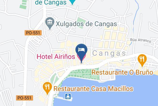 Pontevedra - Hotel Airinos Maps