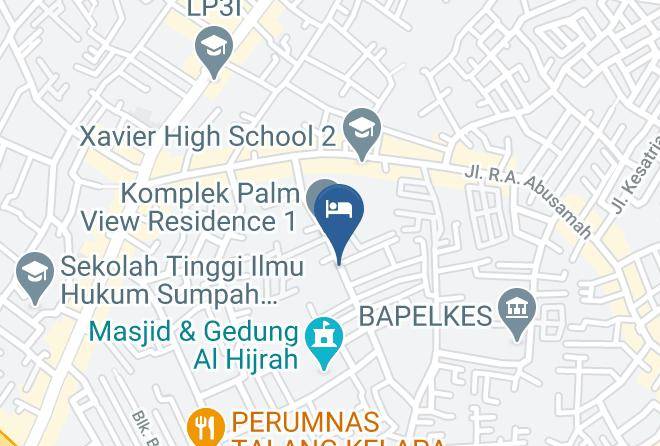 Palembang - Airish Hotel Palembang By Invictus Maps