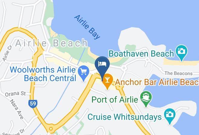 Whitsunday - The Hostel Airlie Beach Maps
