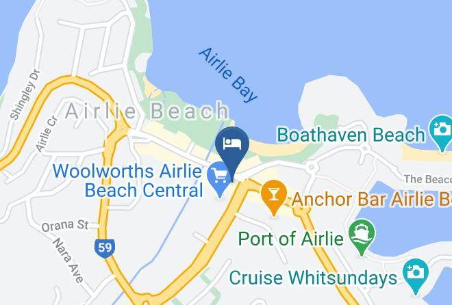 Whitsunday - Airlie Court Units Maps