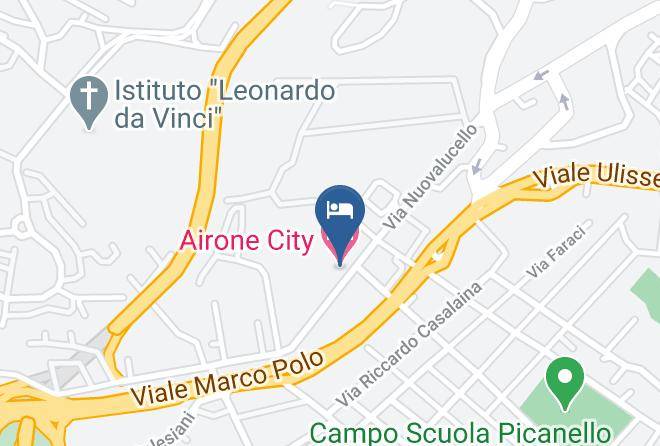 Catania - Airone City Hotel Maps