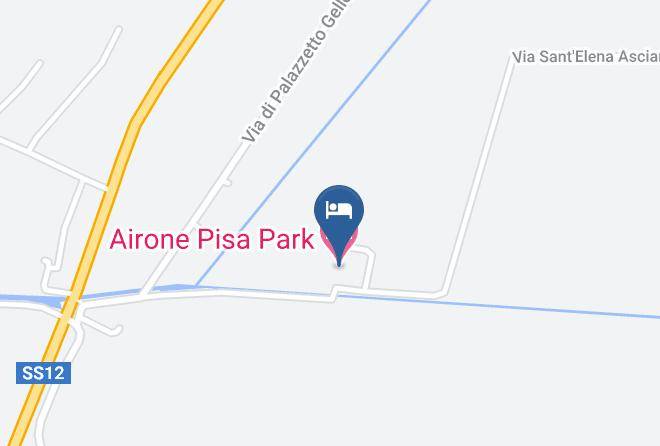 Pisa - Airone Pisa Park Hotel Maps