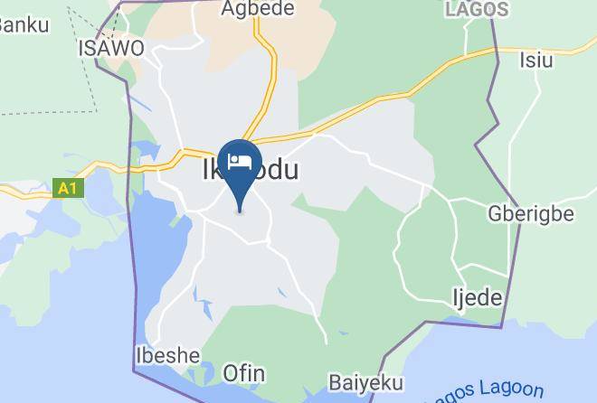 Ikorodu - Airoyal Hotel Maps