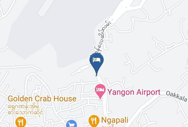 Yangon North - Airport Avenue Hotel Maps