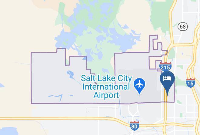 Salt Lake - Airport Bnb Maps