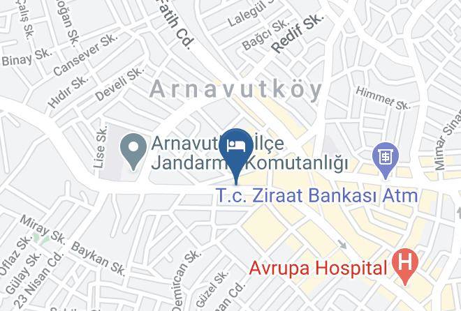 Arnavutkoy - Airport Express Hotel Istanbul Maps