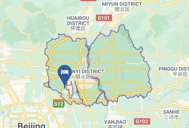 Shunyi District - Airport Express Hotel Maps