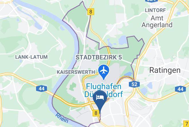 Dusseldorf - Airport Fashion Hotel Maps