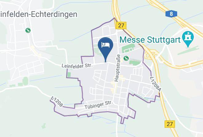 Esslingen - My Airport Hotel & Pension Maps