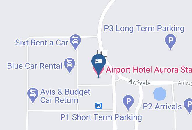 Suurnesjabaer - Airport Hotel Aurora Star Maps