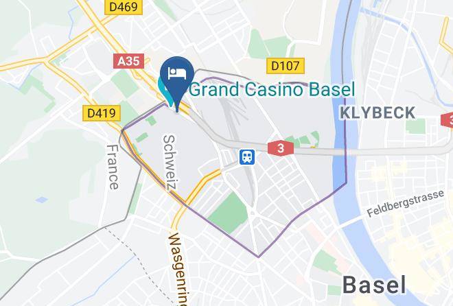 Basel - Airport Hotel Basel Maps