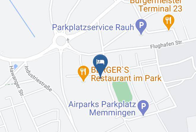 Unterallgau - Bergers Airporthotel Memmingen Maps