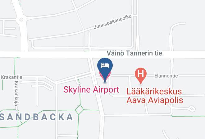 Vantaa - Airport Hotel Bonus Inn Maps