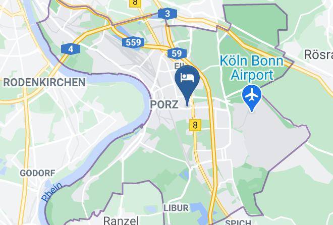 Airport Hotel Durscheidt Map