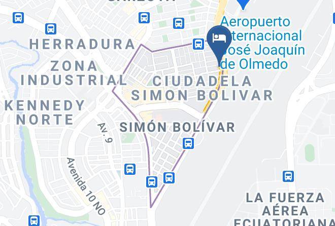 Guayaquil - Airport Hotel Maps