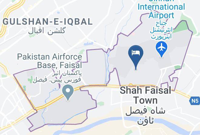 Karachi - Airport Hotel Maps