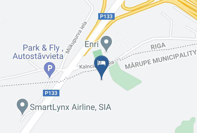 Riga - Airport Hotel Mara Maps