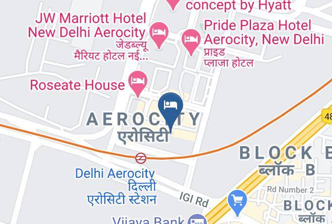 Airport Hotel Melfort Map