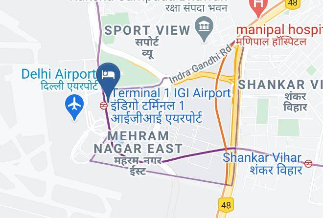 New Delhi - Airport Hotel Maps