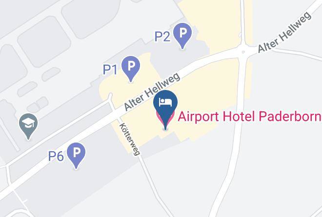 Paderborn - Airport Hotel Paderborn Maps