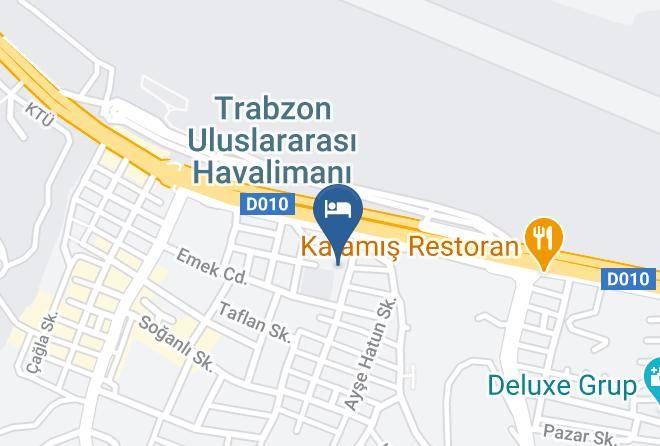 Ortahisar - Airport Hotel Restaurant Maps