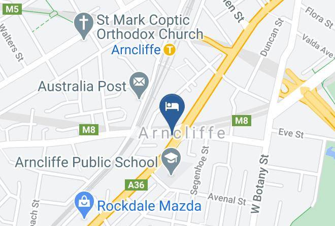 Bayside - Airport Hotel Sydney Maps