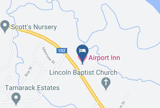 Airport Inn Map