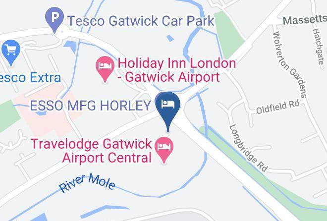 West Sussex - Airport Inn Gatwick Maps