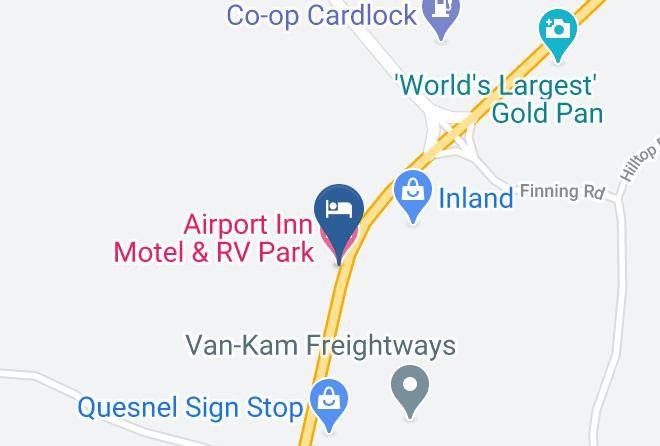 Cariboo - Airport Inn Motel & R V Park Maps