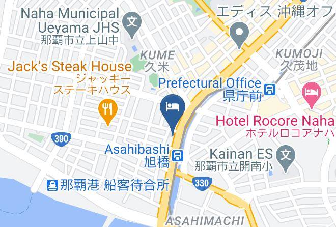 Naha City - Airport Inn Naha Asahibashi Station Maps