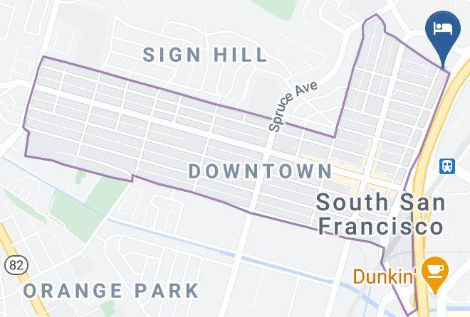 San Mateo - Airport Inn Maps