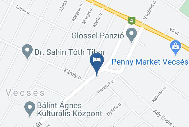 Vecses - Airport Microstore Panzio Maps