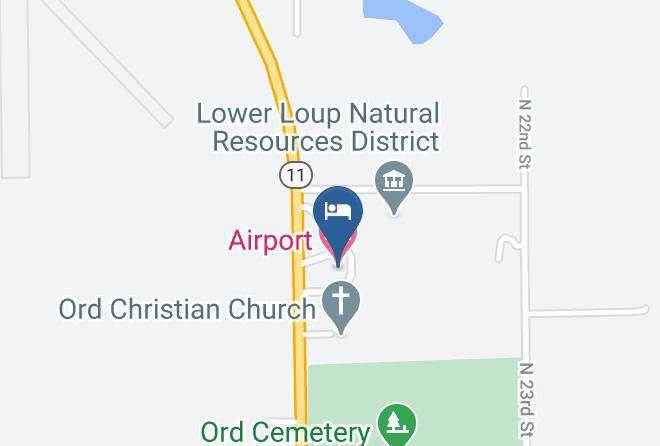 Airport Motel Map