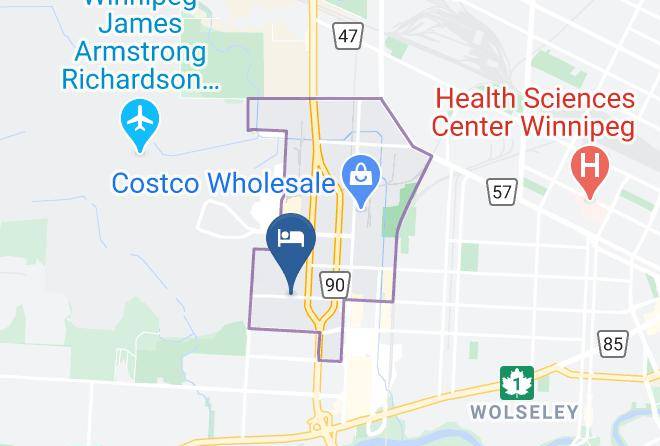 Airport Motor Inn Map