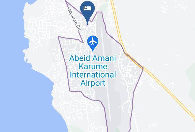 West - Airport Palace Zanzibar Maps
