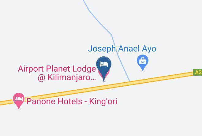 Arumeru - Airport Planet Lodge Kilimanjaro International Airport Maps