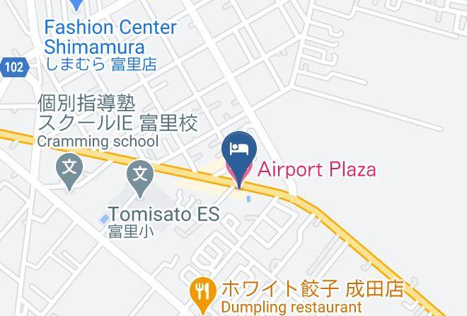 Tomisato City - Airport Plaza Hotel Maps