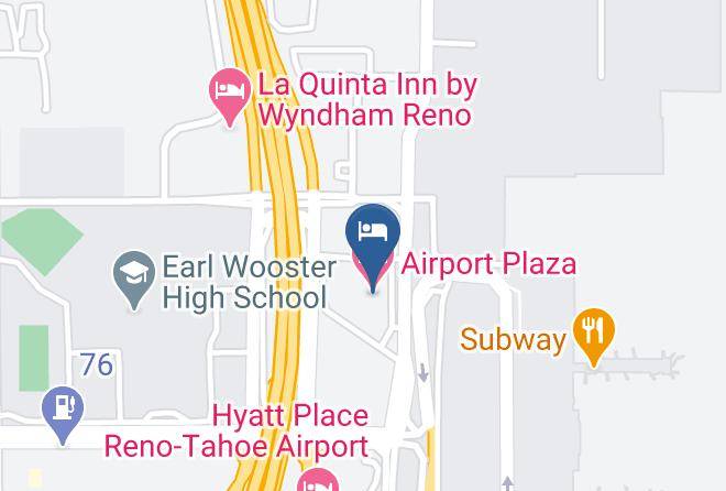 Washoe - Airport Plaza Hotel Maps