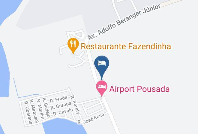 Cabo Frio - Airport Pousada Maps