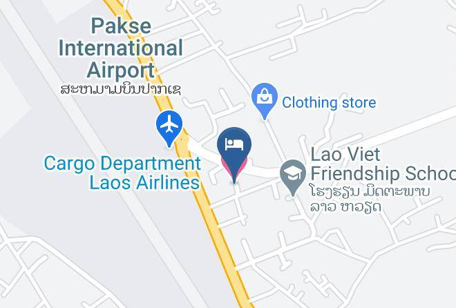 Pakse - Airport Resort Maps