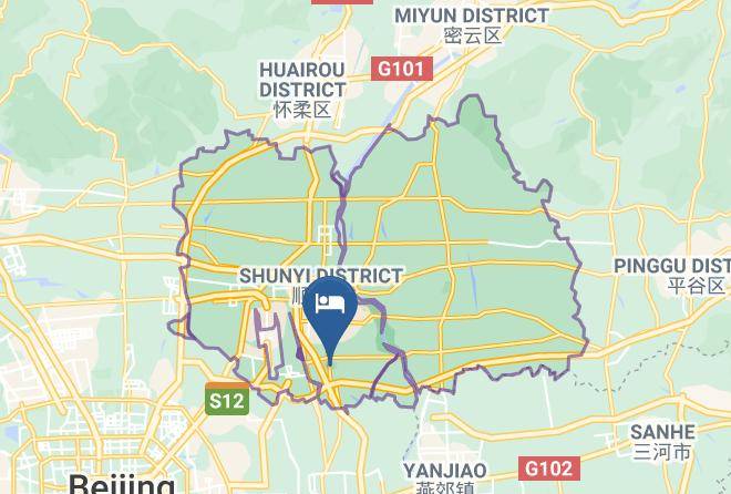 Shunyi District - Airport Tianyuan Hotel Maps