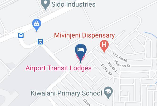 Airport Transit Lodges Map