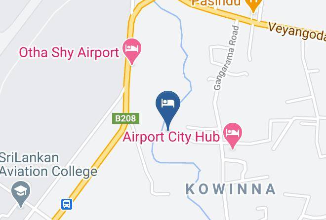 Airport Zen Resort Map