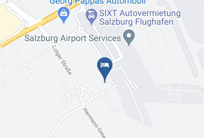 Airporthotel Salzburg Map