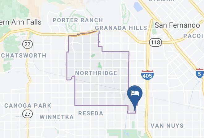 Los Angeles - Airtel Plaza Hotel Maps