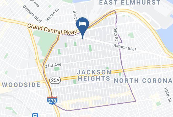 Queens - Airway Inn At Laguardia Maps