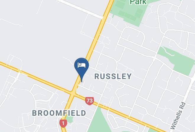 Christchurch - Airways Motel Maps