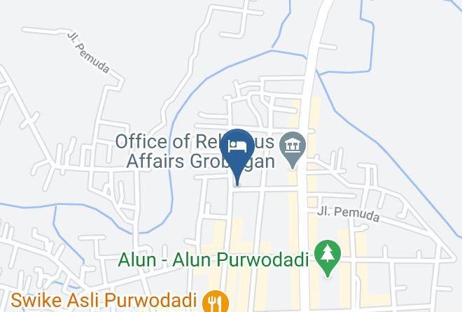 Grobogan Regency - Airy Ampera 9 Purwodadi Maps
