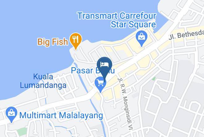 Kota Manado - Airy Bahu Wolter Monginsidi 124 Manado Maps